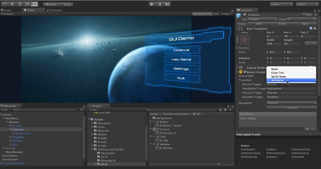 Creare gioco con Unity