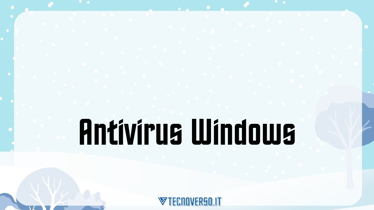 Antivirus Windows