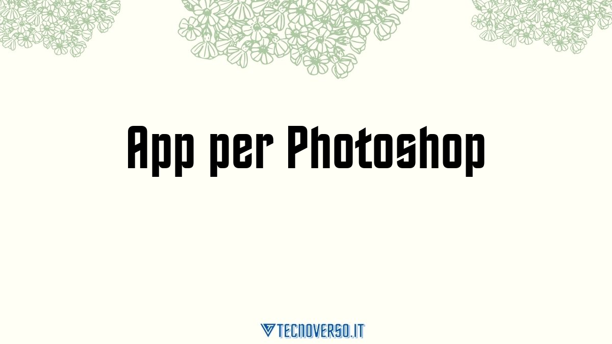 App per Photoshop