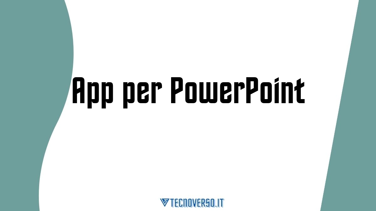 App per PowerPoint