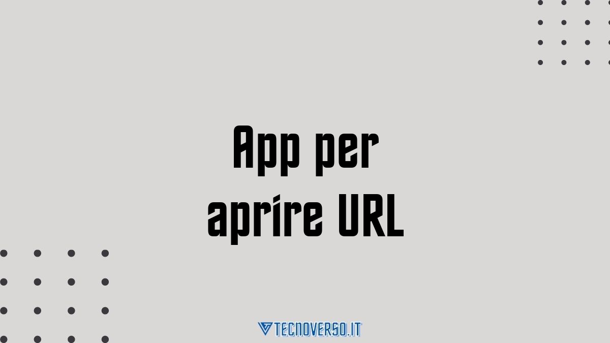 App per aprire URL