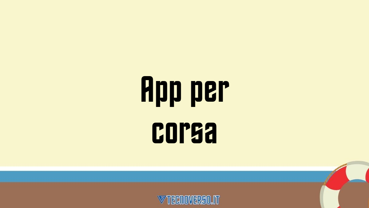 App per corsa