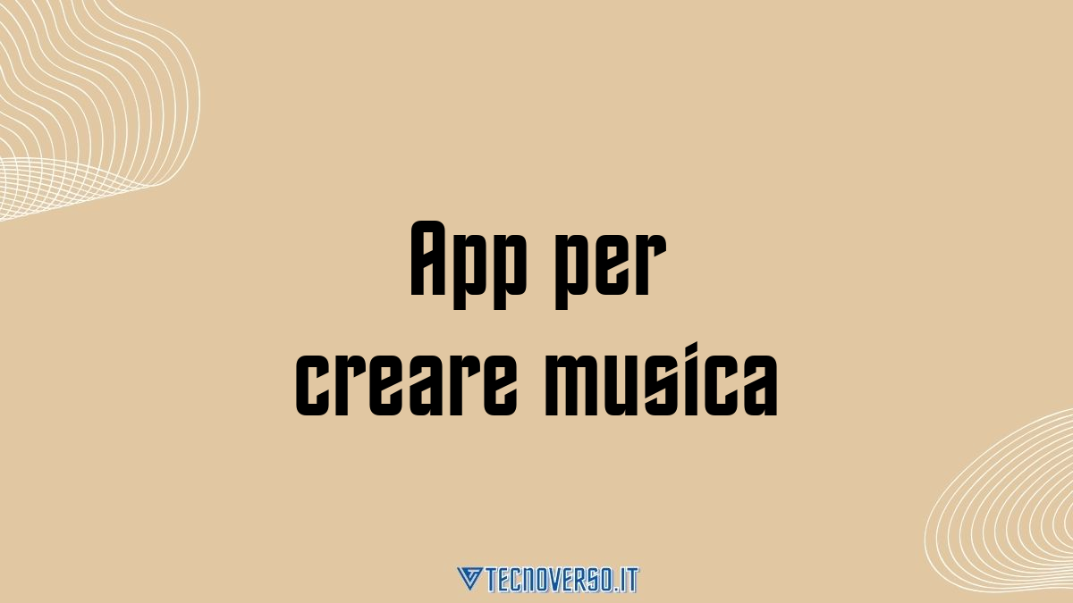 App per creare musica