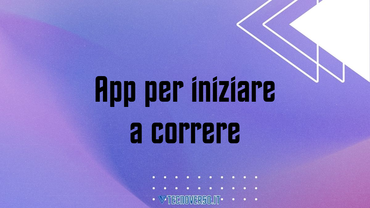 App per iniziare a correre