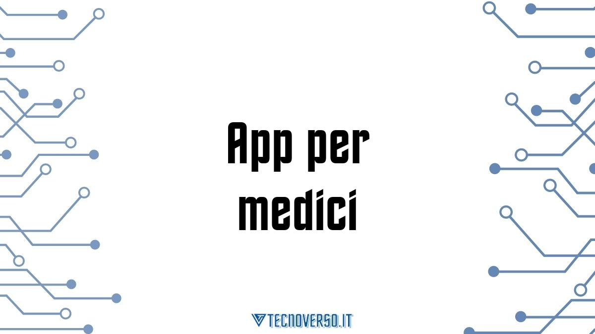 App per medici