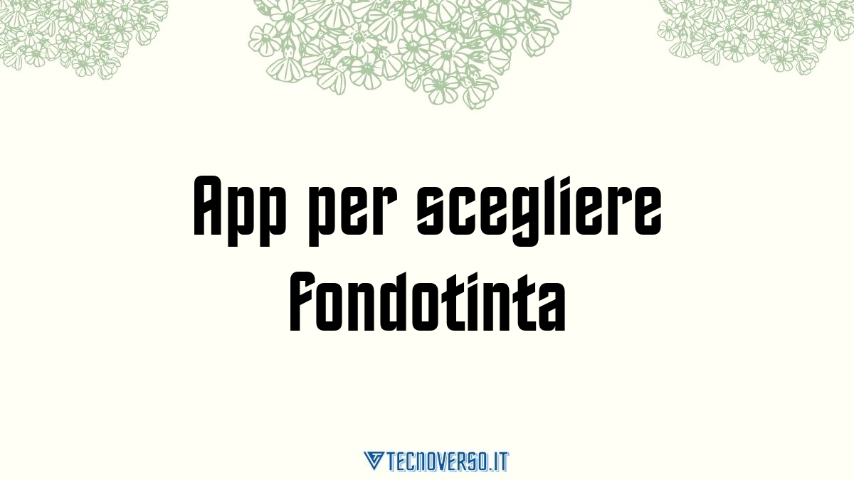 App per scegliere fondotinta