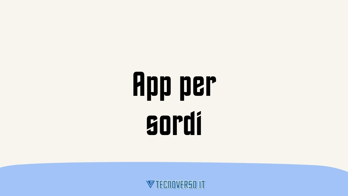 App per sordi