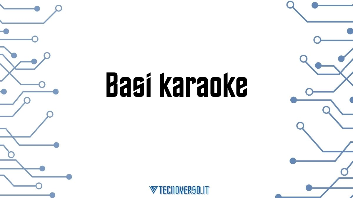 Basi karaoke