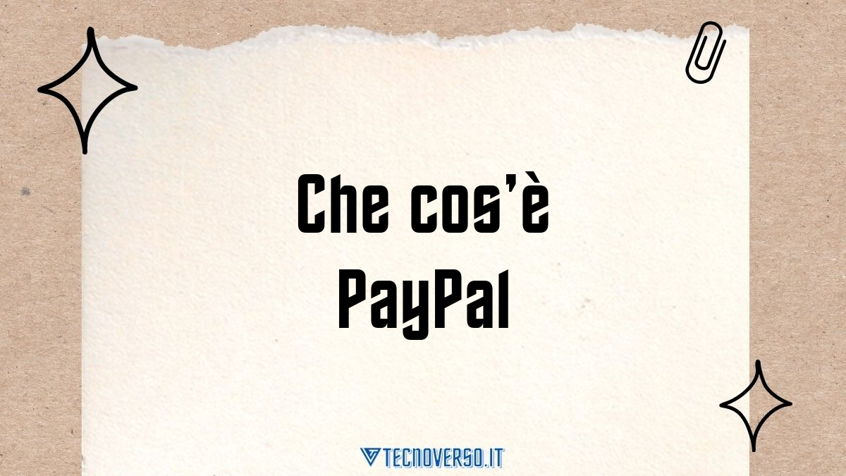 Che cose PayPal