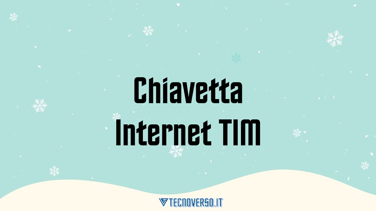 Chiavetta Internet TIM