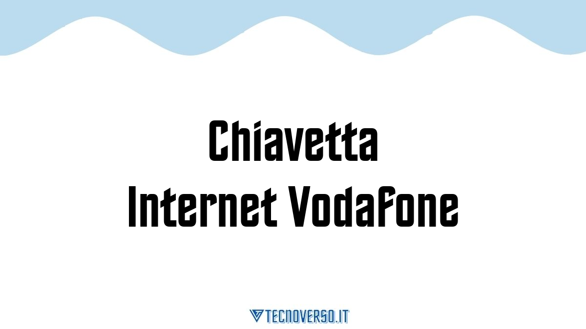 Chiavetta Internet Vodafone