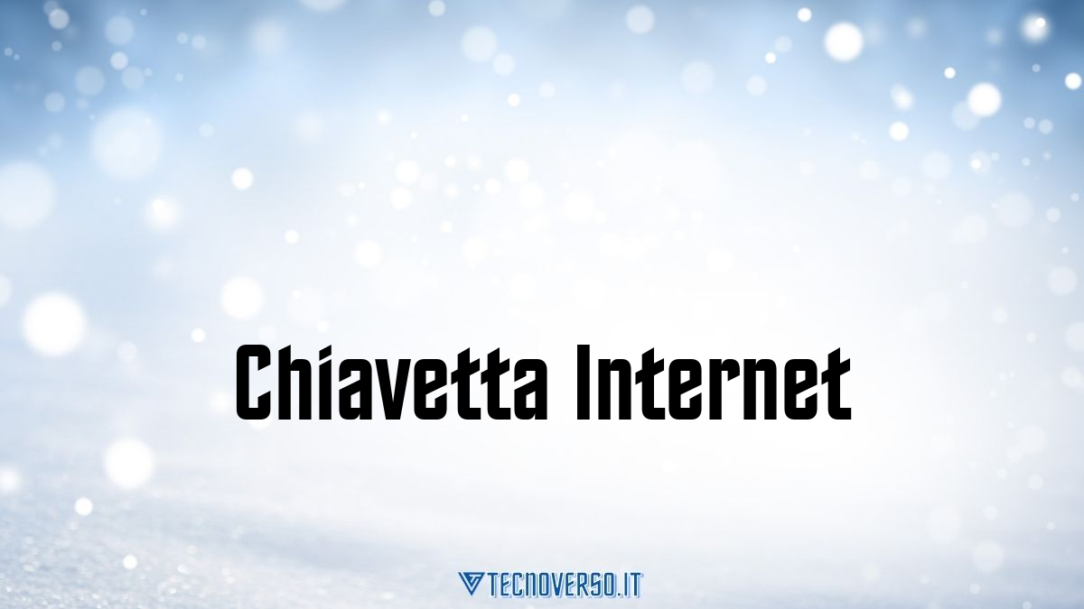 Chiavetta Internet