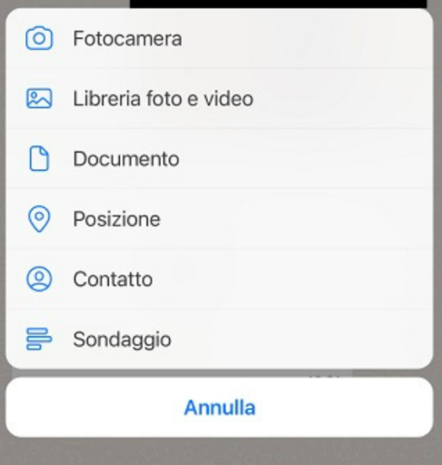 Come inviare la posizione con Whatsapp su Iphone.